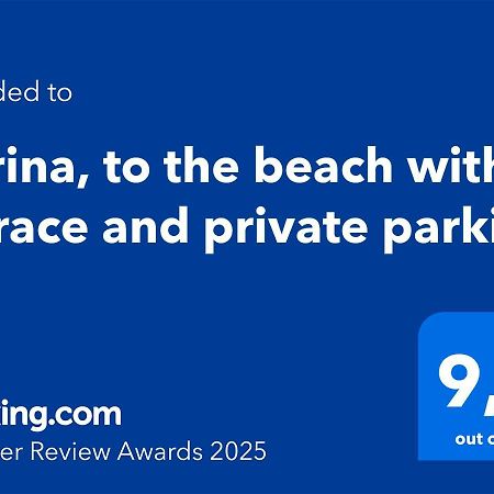 Karina, To The Beach With Terrace And Private Parking ซาโวนา ภายนอก รูปภาพ